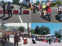 Gabungan TNI Polri Perketat Operasi Prokes Perbatasan Magetan Antisipasi Libur Akhir Pekan