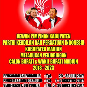 PKPI Madiun Buka Penjaringan Calon Bupati Madiun