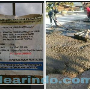 “Raja Yulistri PPTK Dinas PUPR Kabupaten Rokan Hilir Bakal Di KPK Kan” Tegas Sucipto Ketua Umum LSM PETIR