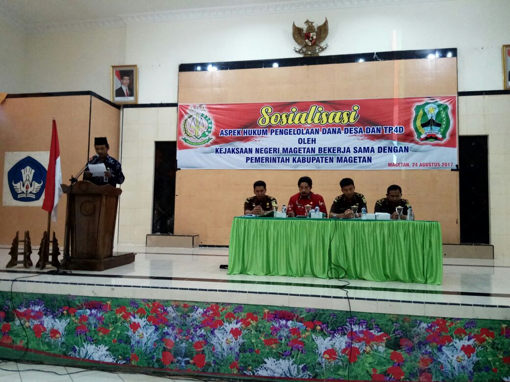 Sekda Magetan Bambang Trianto Ingatkan Aparatur Desa Untuk  Transparasi Dan Benar Kelola Dana Desa