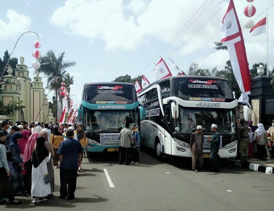 336 Calon Haji Tahun 2017 Asal Kabupaten Magetan di Berangkatkan
