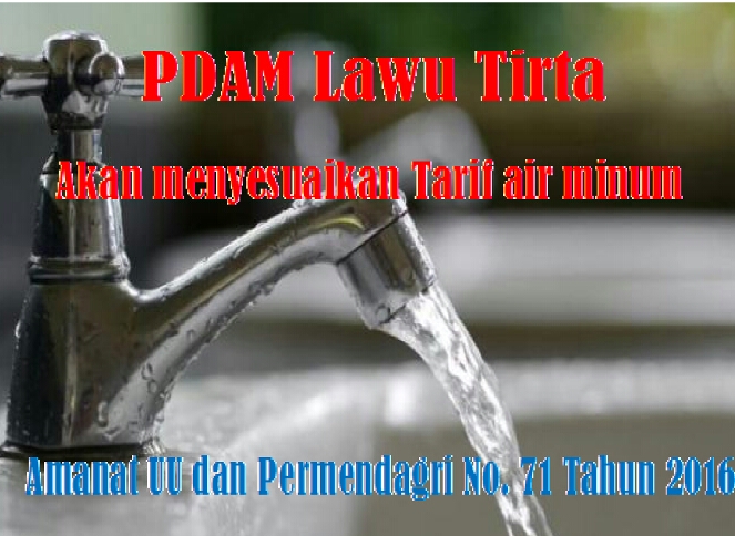 Kenaikan tarif PDAM Magetan yang Menjadi Tumbal Masyarakat