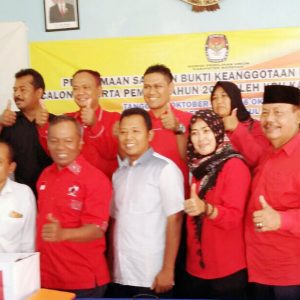 Pendaftaran Parpol Calon Peserta Pemilu 2019 di KPUD Kabupaten Magetan