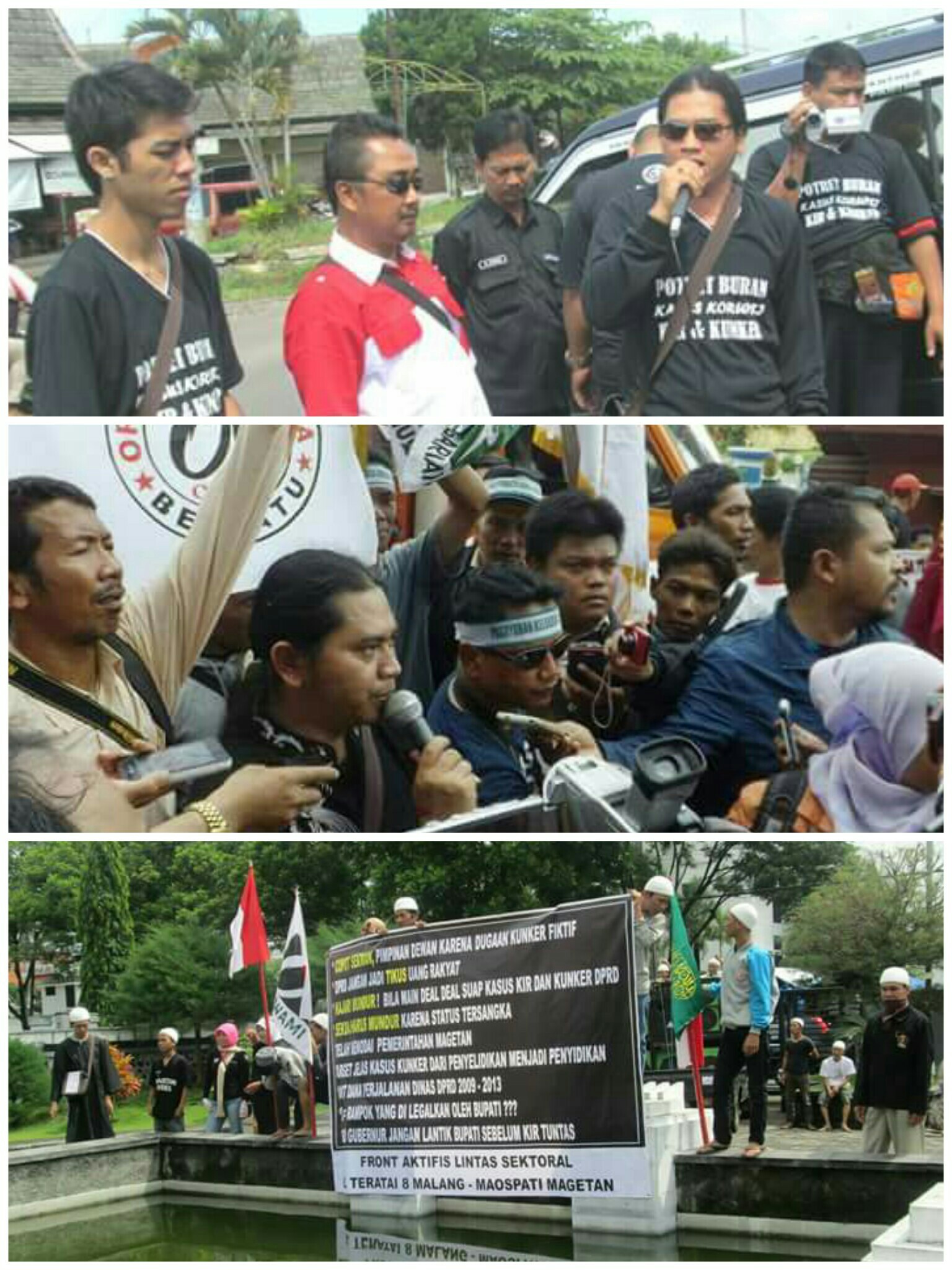 Gugatan Praperadilan SP3 Kasus Korupsi KIR Magetan Ditolak. Ormas Orang Indonesia Bersatu Nyatakan siap Dukung Kekurangan Penggugat