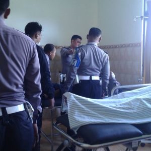 Polisi  Itu Teriak “Maling-Maling” Sebelum Motornya Jatuh Dan Meninggal Dunia