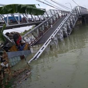 Jembatan Lamongan Ambrol, Ini Kronologinya