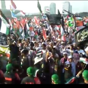 Vidio Aksi 115 “Bebaskan Al-Quds” Oleh Jutaan Ummat Islam Indonesia