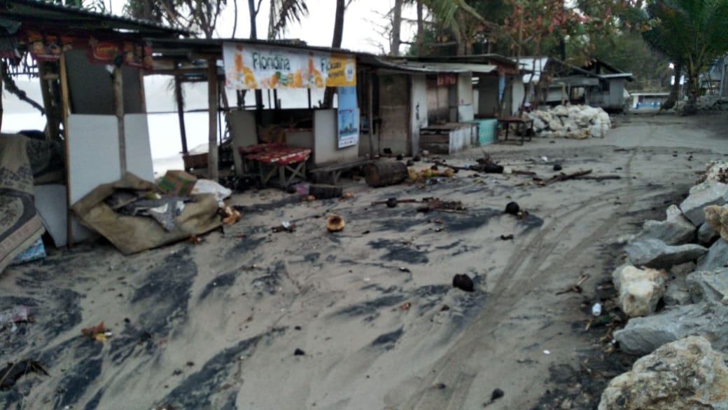 Peringatan! Ombak 5 Meter Hancurkan Puluhan Bangunan Sepanjang Pantai Pacitan