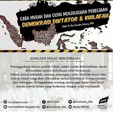 Antara Demokrasi, Diktator dan Khilafah
