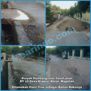 Pasir Tras Proyek Talud APBDes Klagen Barat, Wewenang Inspektorat