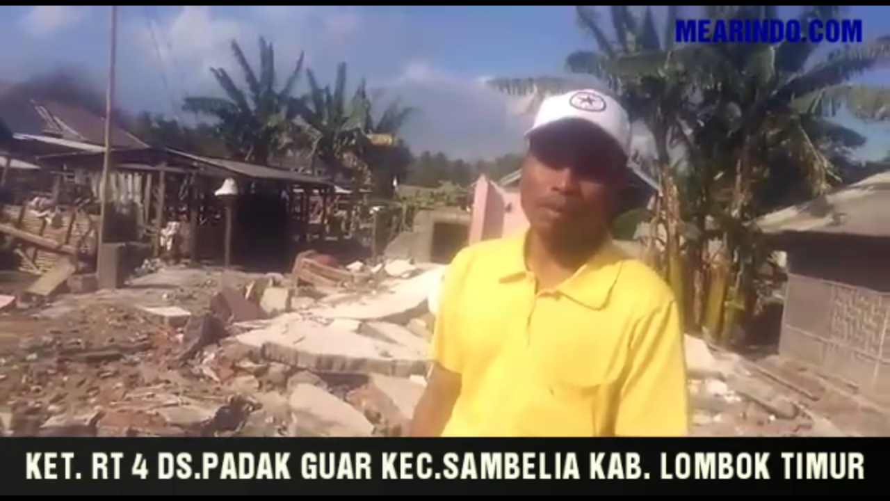 Vidio Fakta Korban Gempa Memanggil. Sebagian Wilayah Lombo Krisis Bantuan