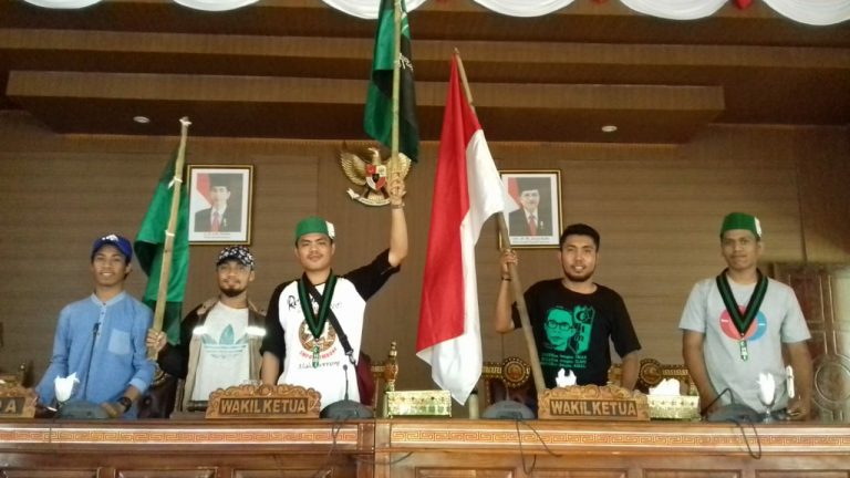 Gelombang Demo HMI Kecam Premanisme Aparat Kepolisian