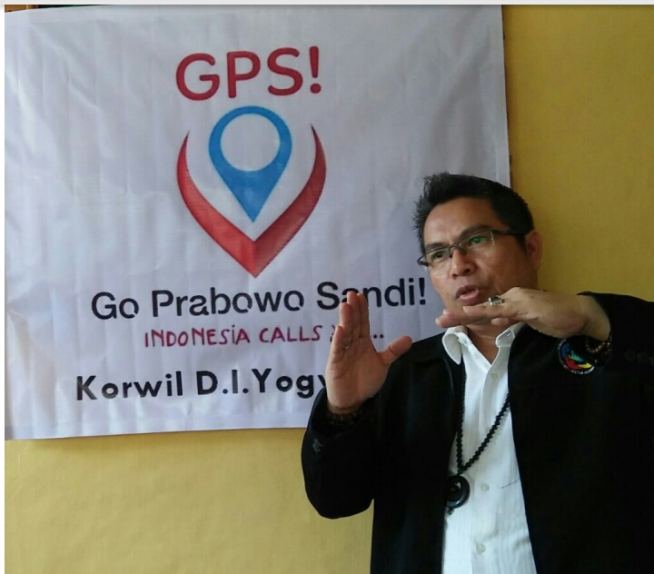 Relawan GPS – DIY Targetkan Sumbang 100 Ribu Suara Prabowo Di Pilres 2019