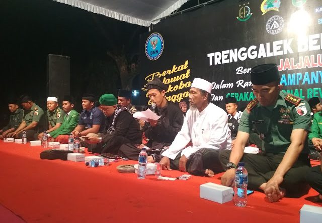 Kodim Trenggalek Kampanye Anti Narkoba