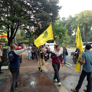Berdarah! Preman hajar Mahasiswa Yang Hendak Demo Terkait Evaluasi BIN
