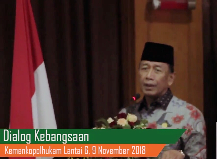 Bendera Tauhid Tidak Dilarang. Menko Polhukam Gelar Dialog Kebangsaan