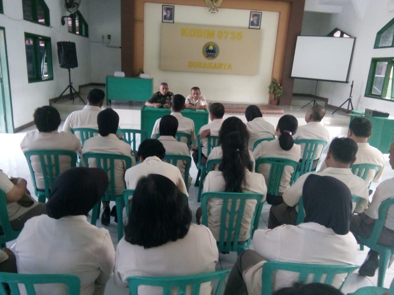 PNS Kodim 0735/Surakarta Tekankan Netralitas Dalam Pemilu 2019