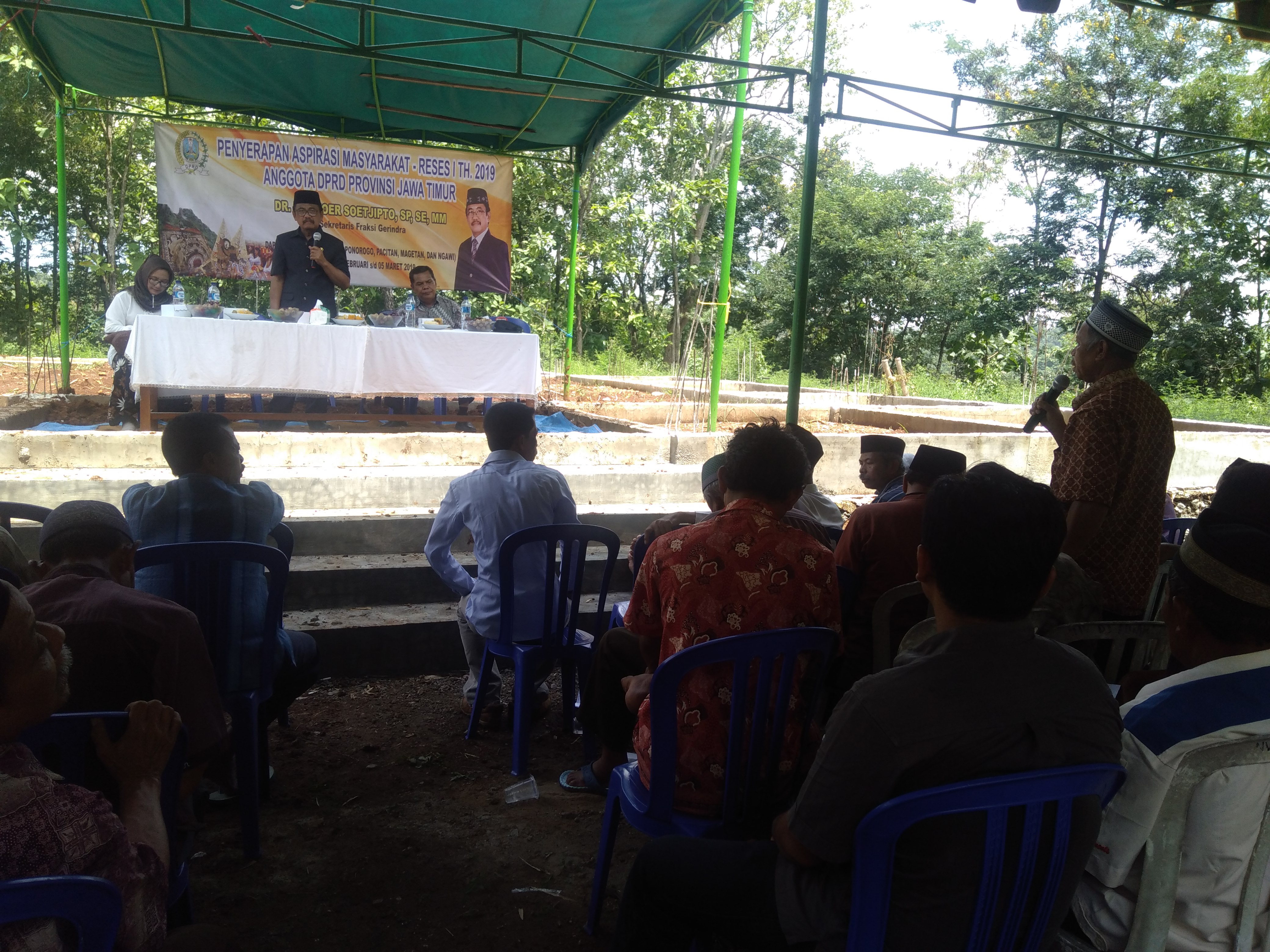 Reses Sutjipto Gerindra, Petani Keluhkan Kelangkaan Air