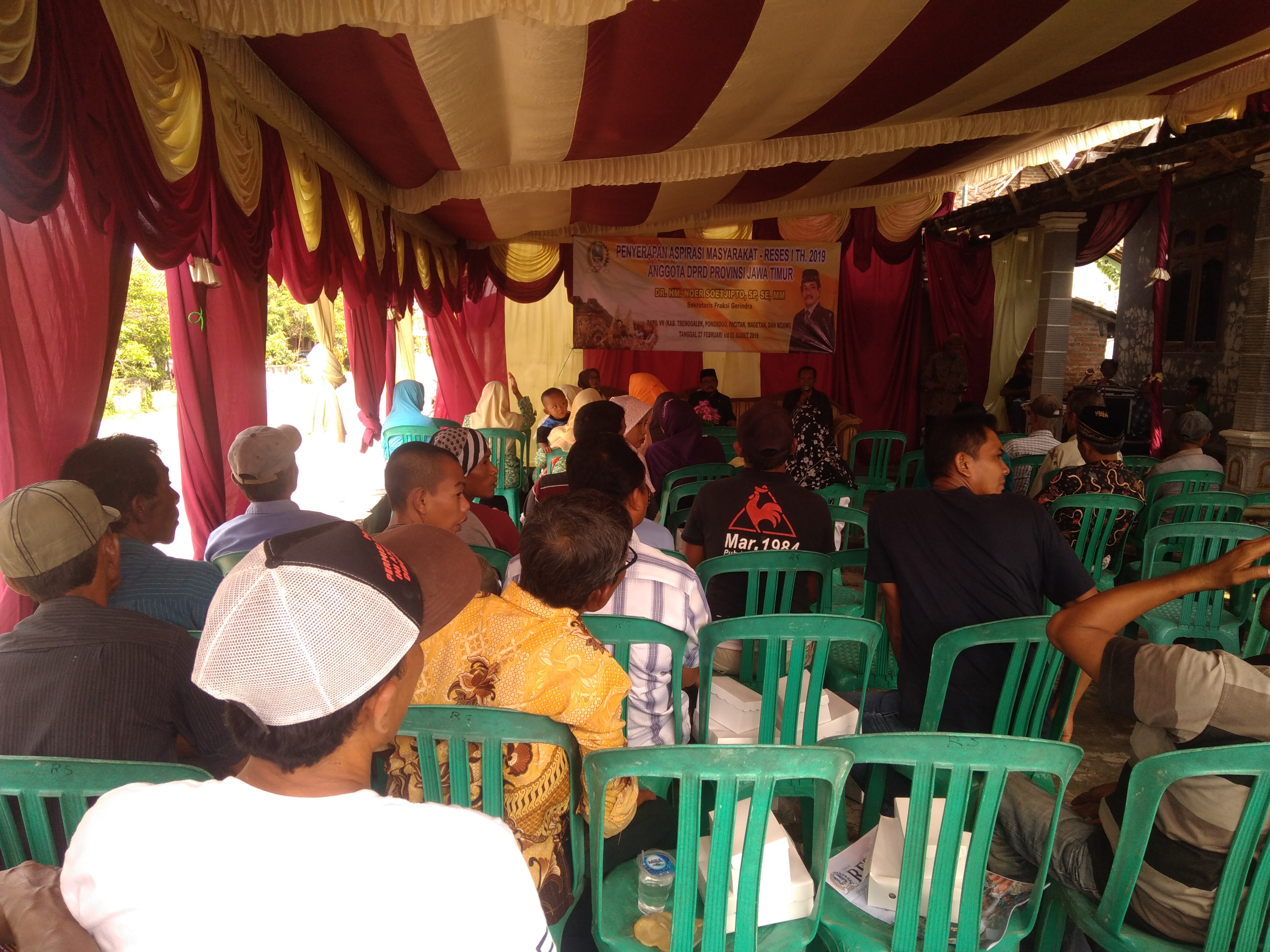 Reses Soetjipto Gerindra Bersama Ratusan Petani Magetan