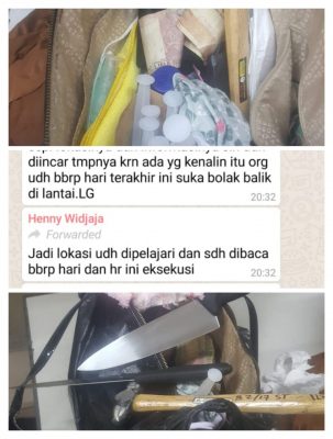 Bawa Pisau Palu Suntik, Wanita Mencurigakan Diamankan Security