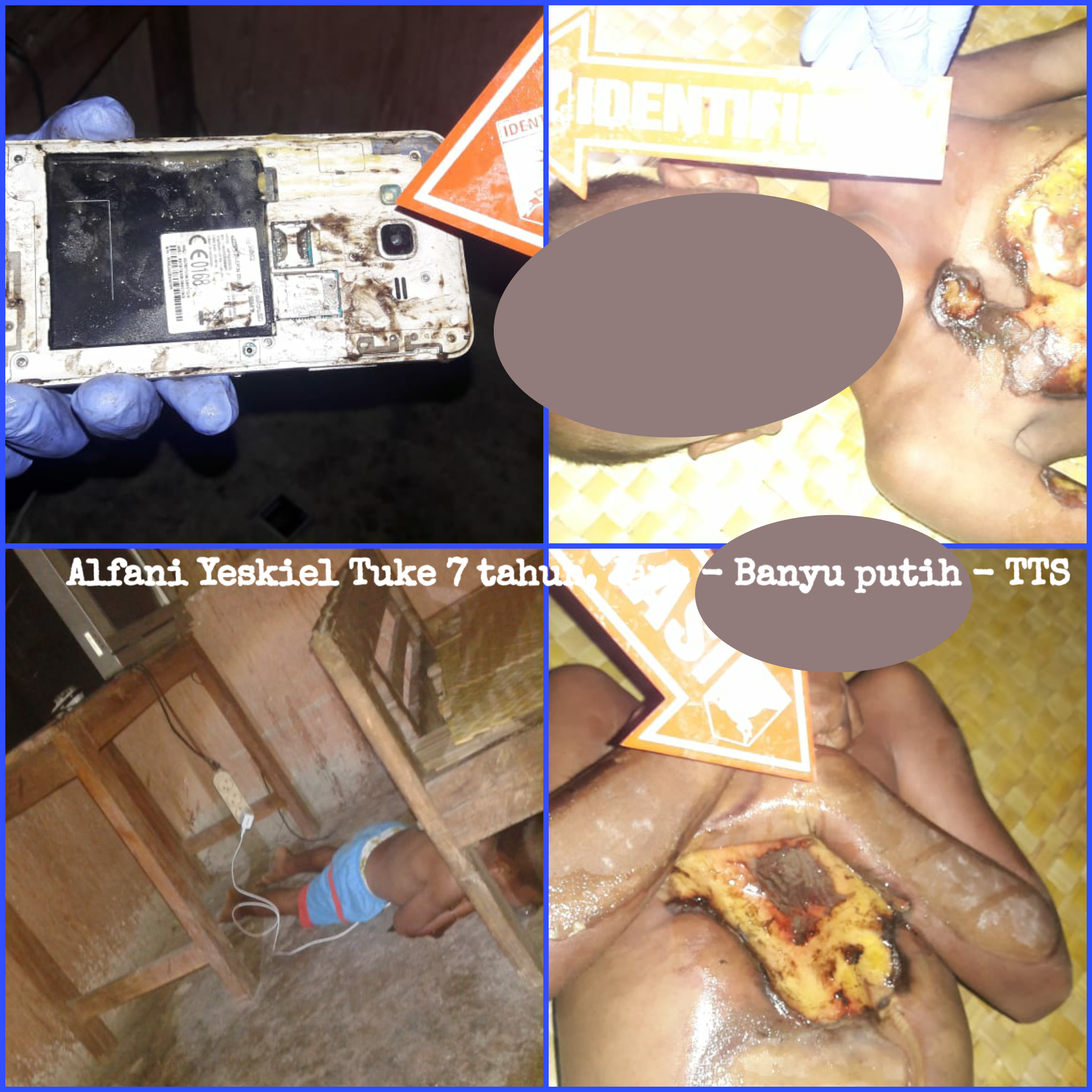 Main HP Dicas Bocah 7 Tahun Meninggal Tersengat Listrik