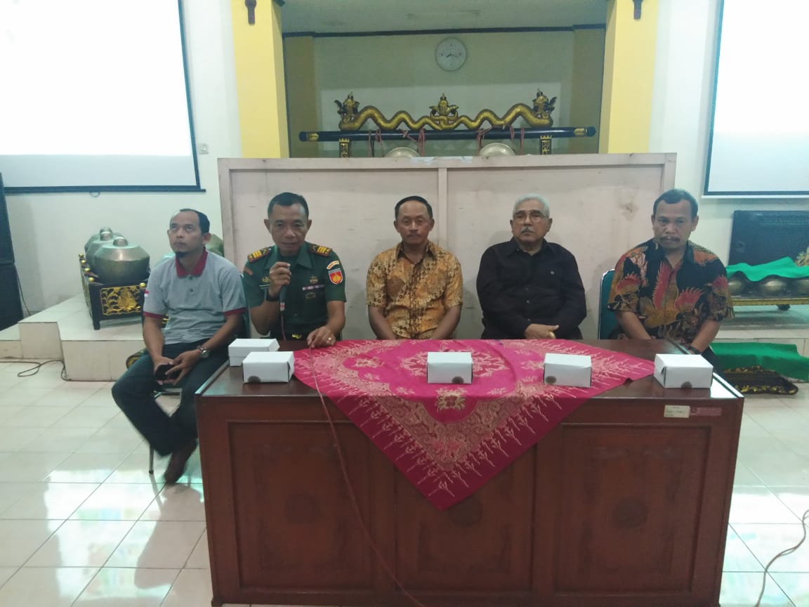 Pemilu Semakin Dekat, Danramil 03/Serengan Hadiri Bimtek Pemilu dan Temu Warga