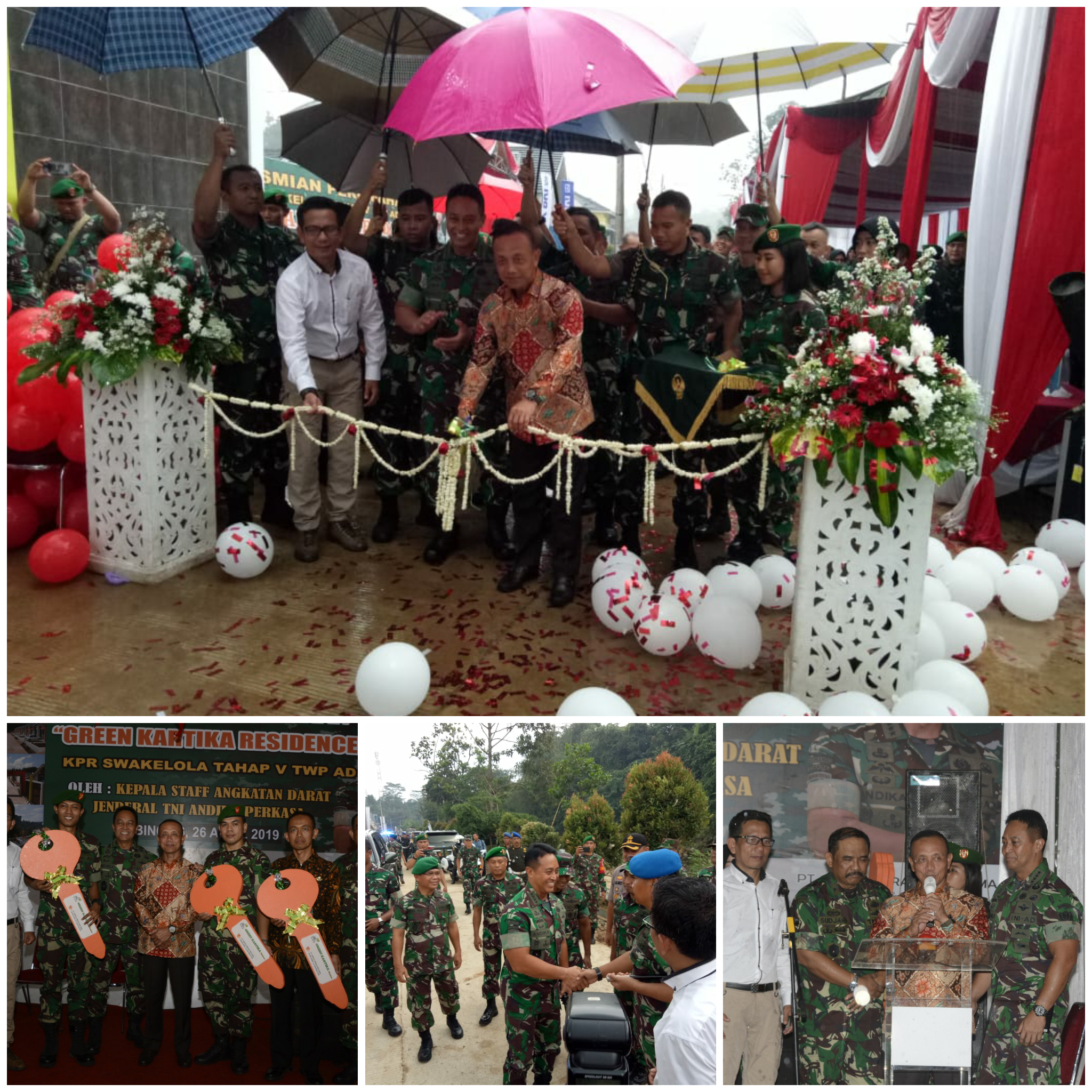 Bangun 6.000 rumah, Wujud Komitmen TNI AD Sejahterakan Prajurit dan PNS
