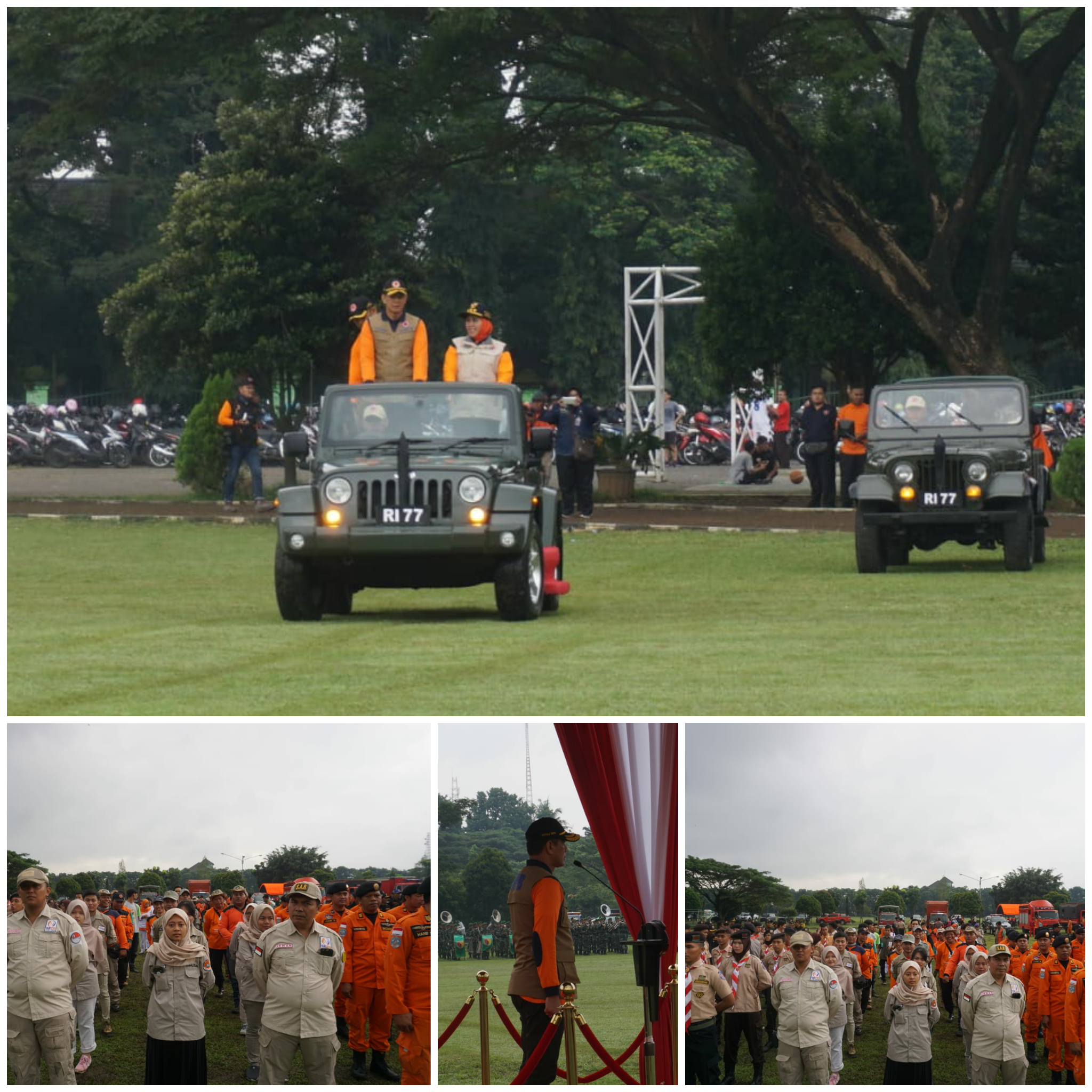 Apel Hari Siaga Bencana Jatim, Gubernur Himbau Waspada Sampah Palstik