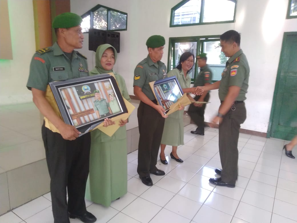 Dandim 0735/Surakarta Lepas Prajurit Masa Purna Tugas