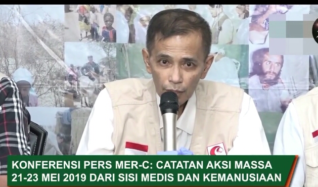 MER C Akan Laporkan Aparat POLRI Ke Mahkamah Internasinal, Tragedi 22 Mei Disebut “Kejahatan Kemanusiaan”