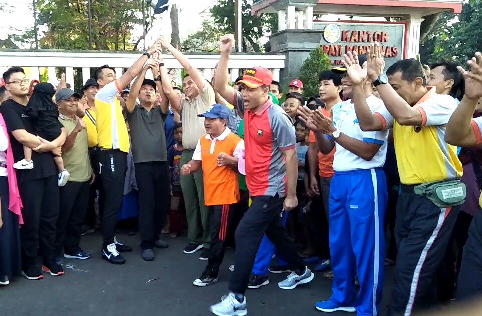 Semarak “Dewek Seduluran”, TNI, Polri, Pemda dan Masyarakat Banyumas, Sambut Hari Bhayangkara Ke-73