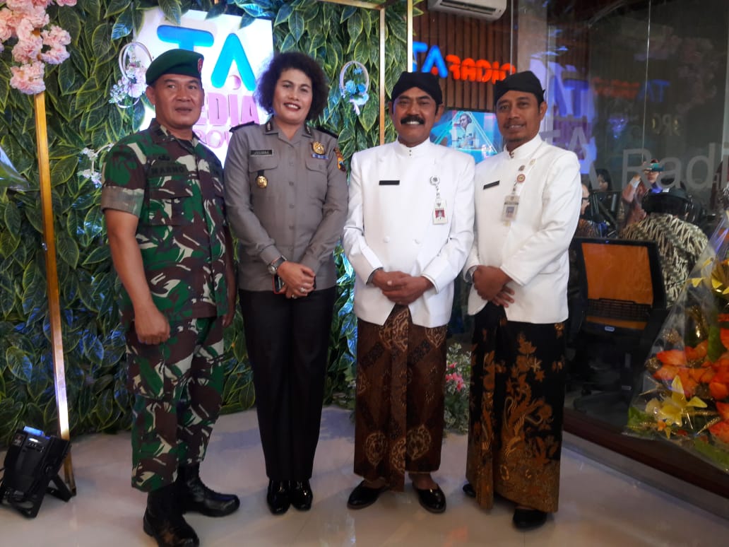 Pjs Danramil 04/Jebres hadiri Grand Opening Graha TA Media Grup Surakarta
