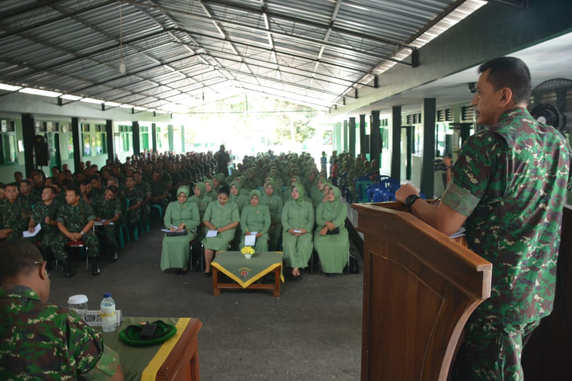 “Bijaklah Gunakan Media Sosial” Komandan Korem 071/Wijayakusuma di Kodim Wilayah Selatan