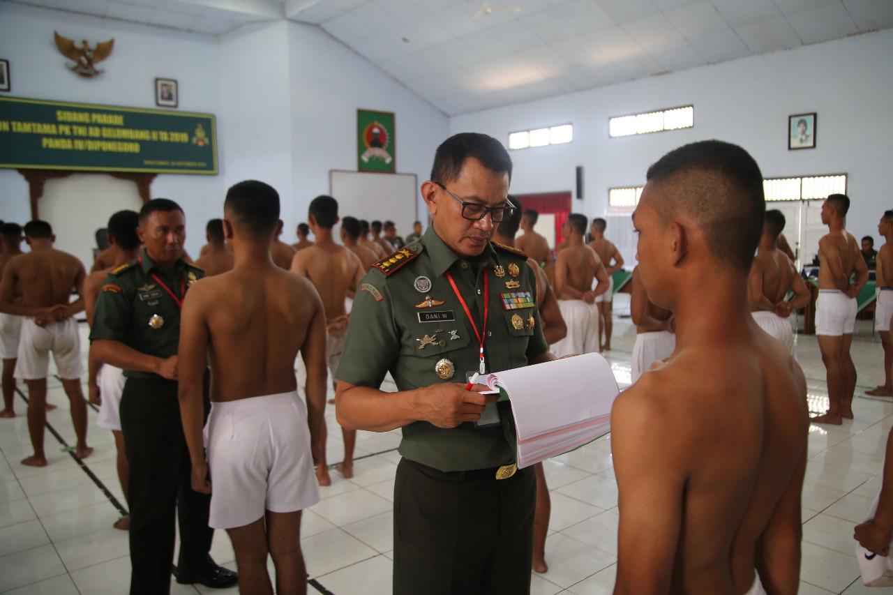 Pangdam IV : Pantukhir Guna Memilih Calon Prajurit Yang Memiliki Potensi, Jati Diri Dan Unggul