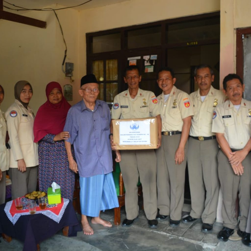 Jelang HUT Ke-48 Korpri, DPK Sub Unit Makorem 071/Wk Anjangsana Wredatama