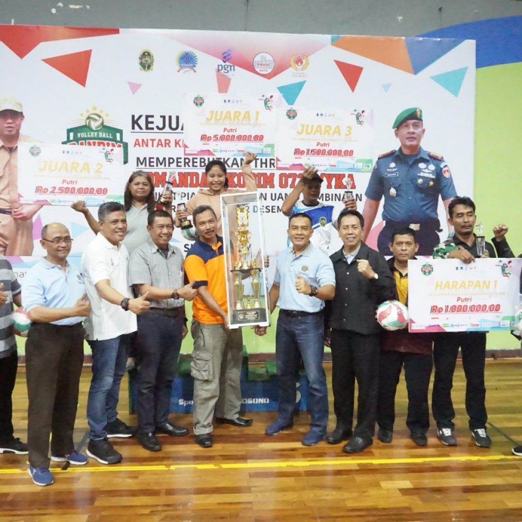Kejuaraan Dandim Cup III  Tahun 2019 Resmi Ditutup