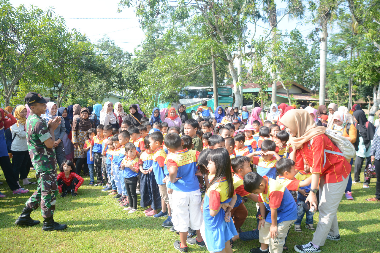 Makorem 071/Wijayakusuma Diserbu Anak TK