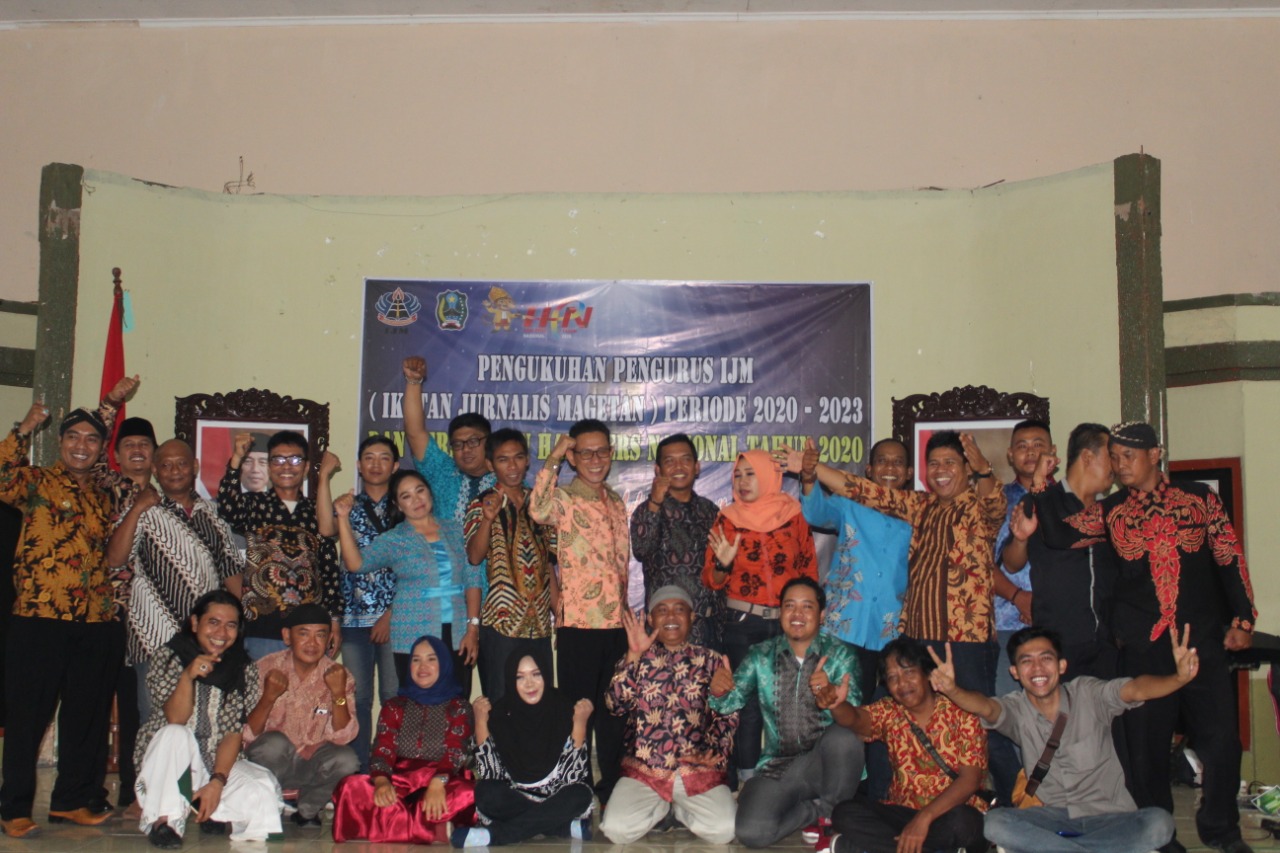 Ikatan Jurnalis Magetan (IJM) Gelar Pengukuhan Pengurus Baru Dan IJM Peduli