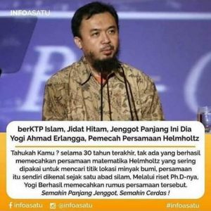 Berjenggot Dan Berjidat, Yogi Ahmad Dijuluki Teroris Matematika