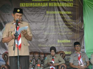 Peringati Hari Baden Powell Ke-163- Taslim Harap Pramuka jadi Generasi Tangguh di Morowali