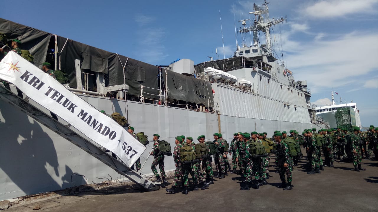 Kasdam IV Berangkatkan Satgas Kompi Zeni Ke NTBx