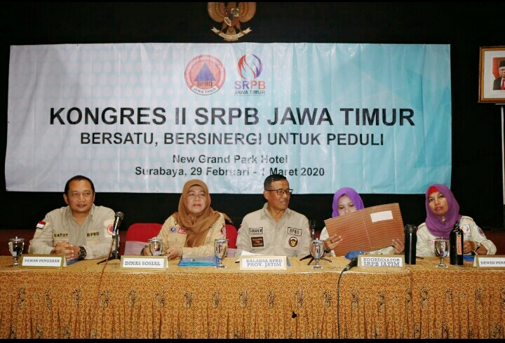 Ratusan Relawan Ikuti Konggres II SRPB Jawa Timur