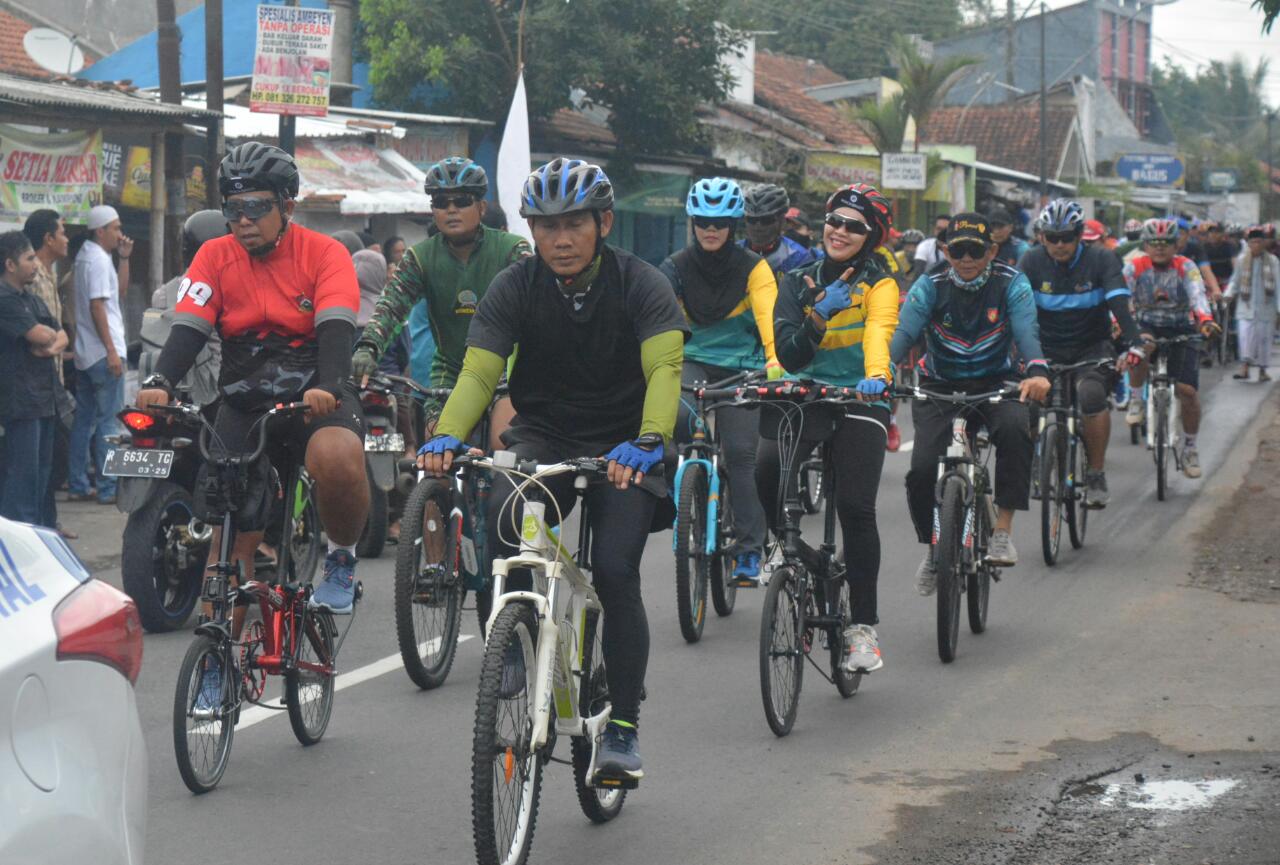 Gowes Bareng Sarana Sapa Warga