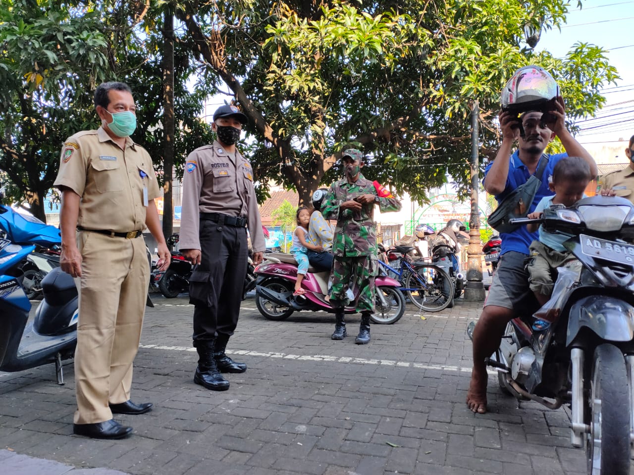 Melalui Operasi Masker Upaya Cegah Penyebaran Virus Covid – 19