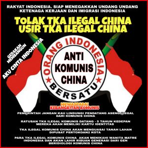 ORMAS OI BERSATU TUNTUT GELAR RAZIA WARGA ASING ILEGAL DAN TEGASKAN  ANTI TKA ILEGAL CINA