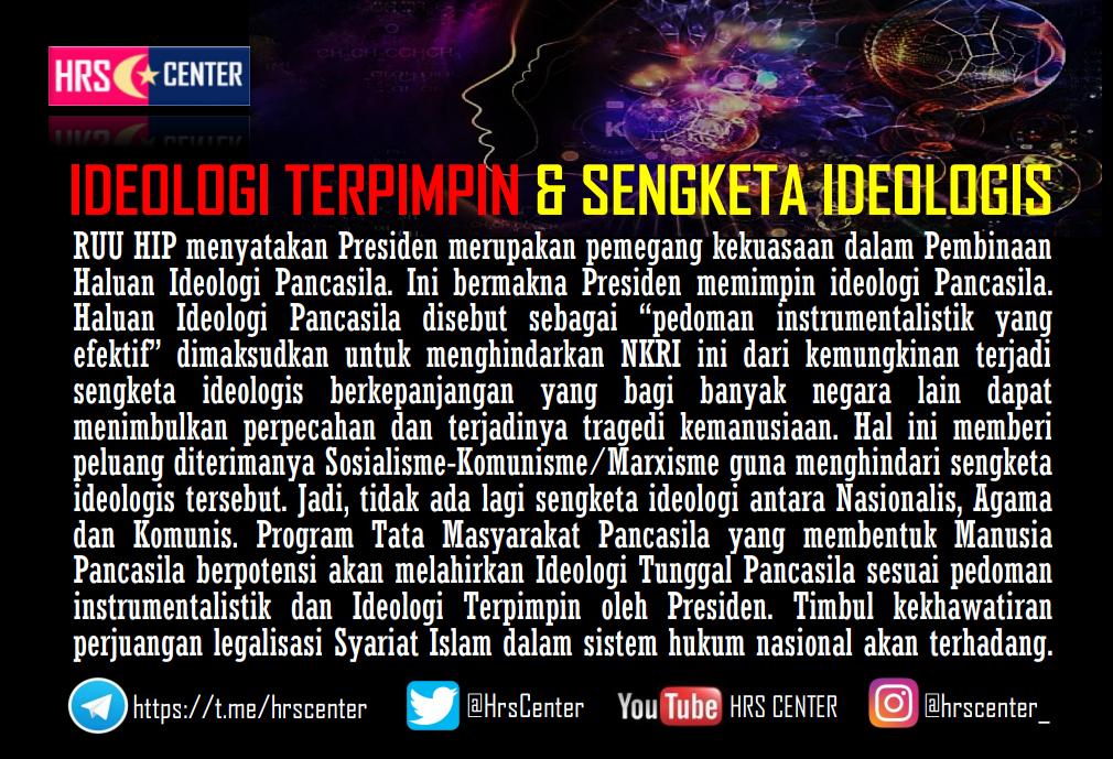 IDEOLOGI TERPIMPIN DAN SENGKETA IDEOLOGIS