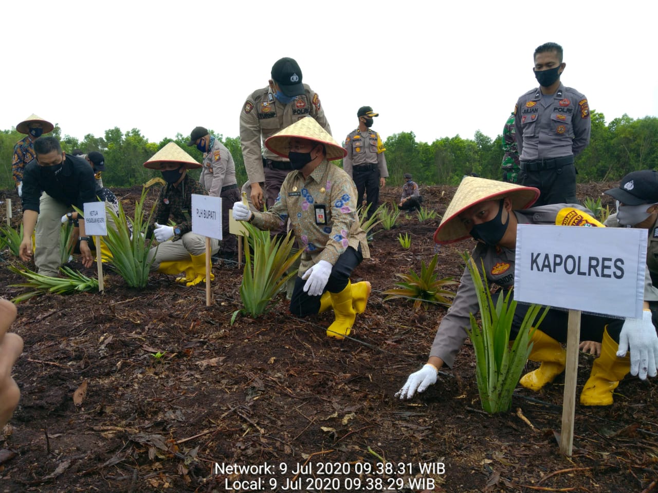 Ada Kampung Tangguh di Bengkalis, Kapolres Bengkalis bersama Plh Bupati Sepakat “Jaga Kampung”