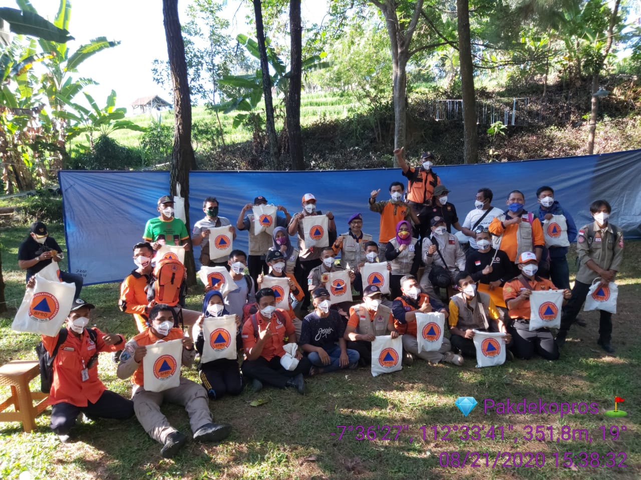 Ratusan Relawan Mojokerto Ikuti Pelatihan SRPB Jatim