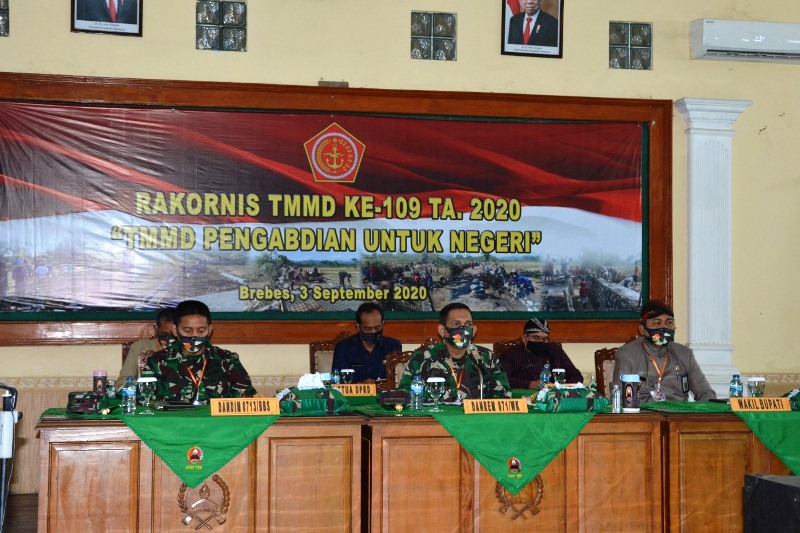Danrem 071 Wijayakusuma Pimpin Vicon Rakornis TMMD Reguler-109