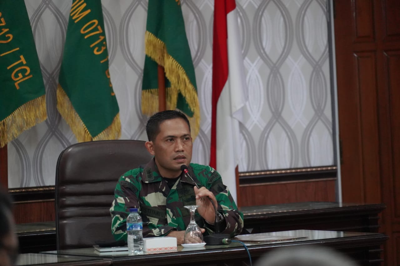 Samakan Persepsi, Korem 071/Wijayakusuma Gelar Rakor Serbuan Teritorial